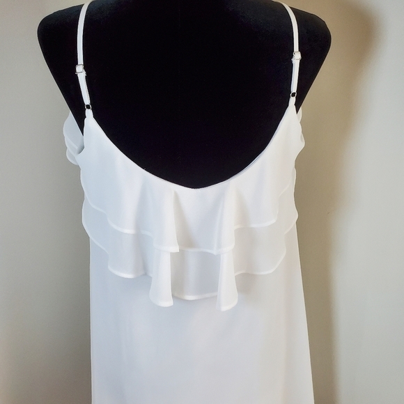 Lulus Impress the Best White Off Shoulder Dress Sz M - Picture 3 of 16